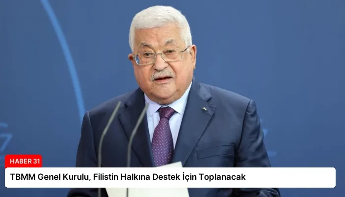 TBMM Genel Kurulu, Filistin Halkına Destek İçin Toplanacak