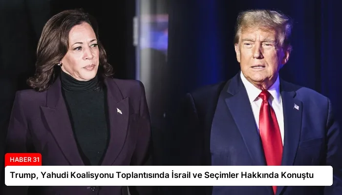 Trump, Yahudi Koalisyonu Toplantısında İsrail ve Seçimler Hakkında Konuştu