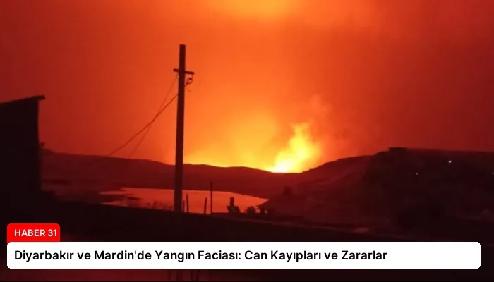 Diyarbakır ve Mardin’de Yangın Faciası: Can Kayıpları ve Zararlar