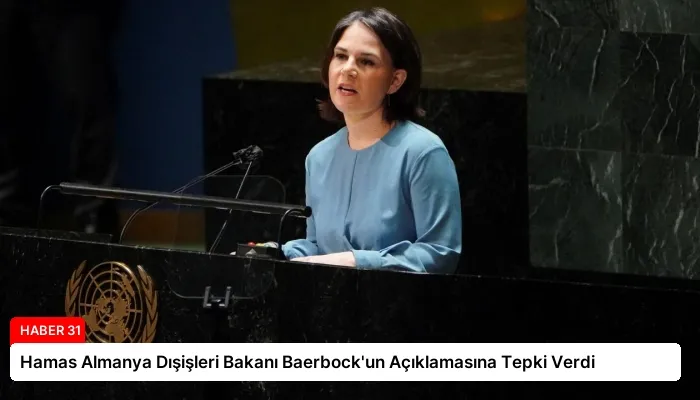 Hamas Almanya Dışişleri Bakanı Baerbock’un Açıklamasına Tepki Verdi