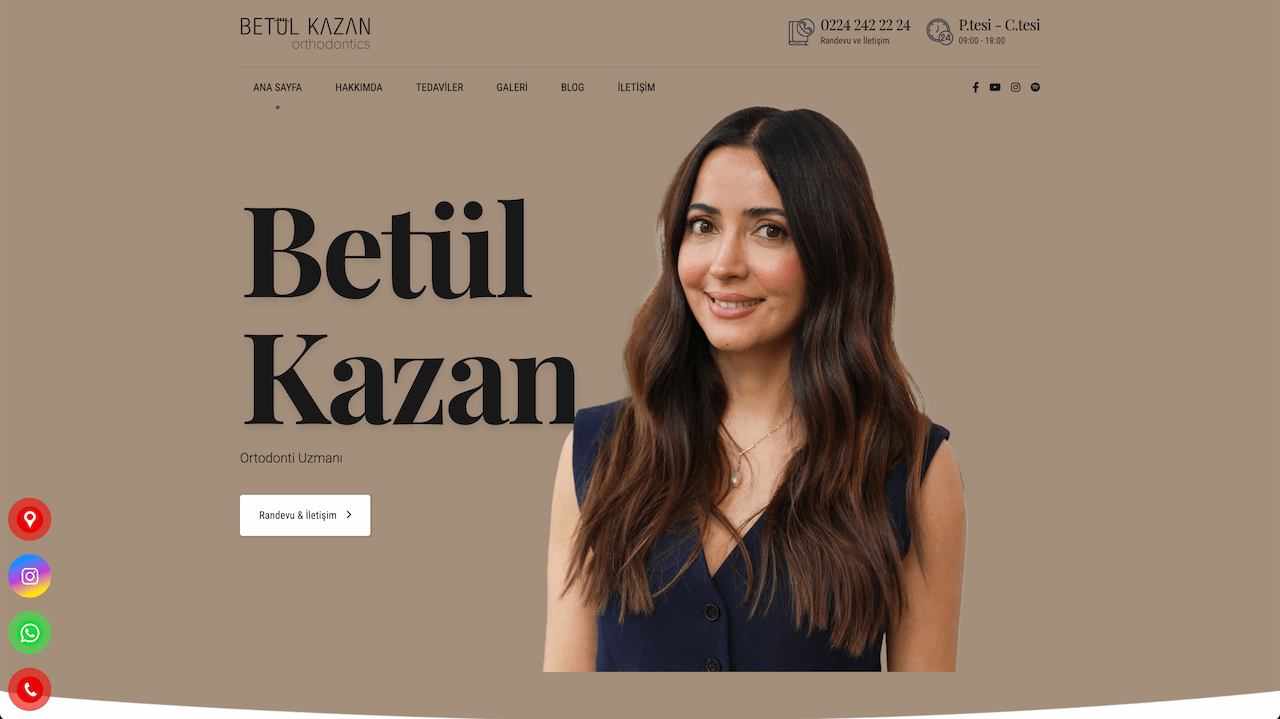 Bursa’nın Uzman Ortodontisti: Uzm. Dt. Betül Kazan ile Gülüşünüzü Yeniden Keşfedin