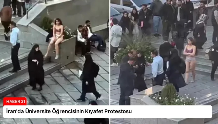 İran’da Üniversite Öğrencisinin Kıyafet Protestosu