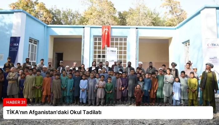 TİKA’nın Afganistan’daki Okul Tadilatı