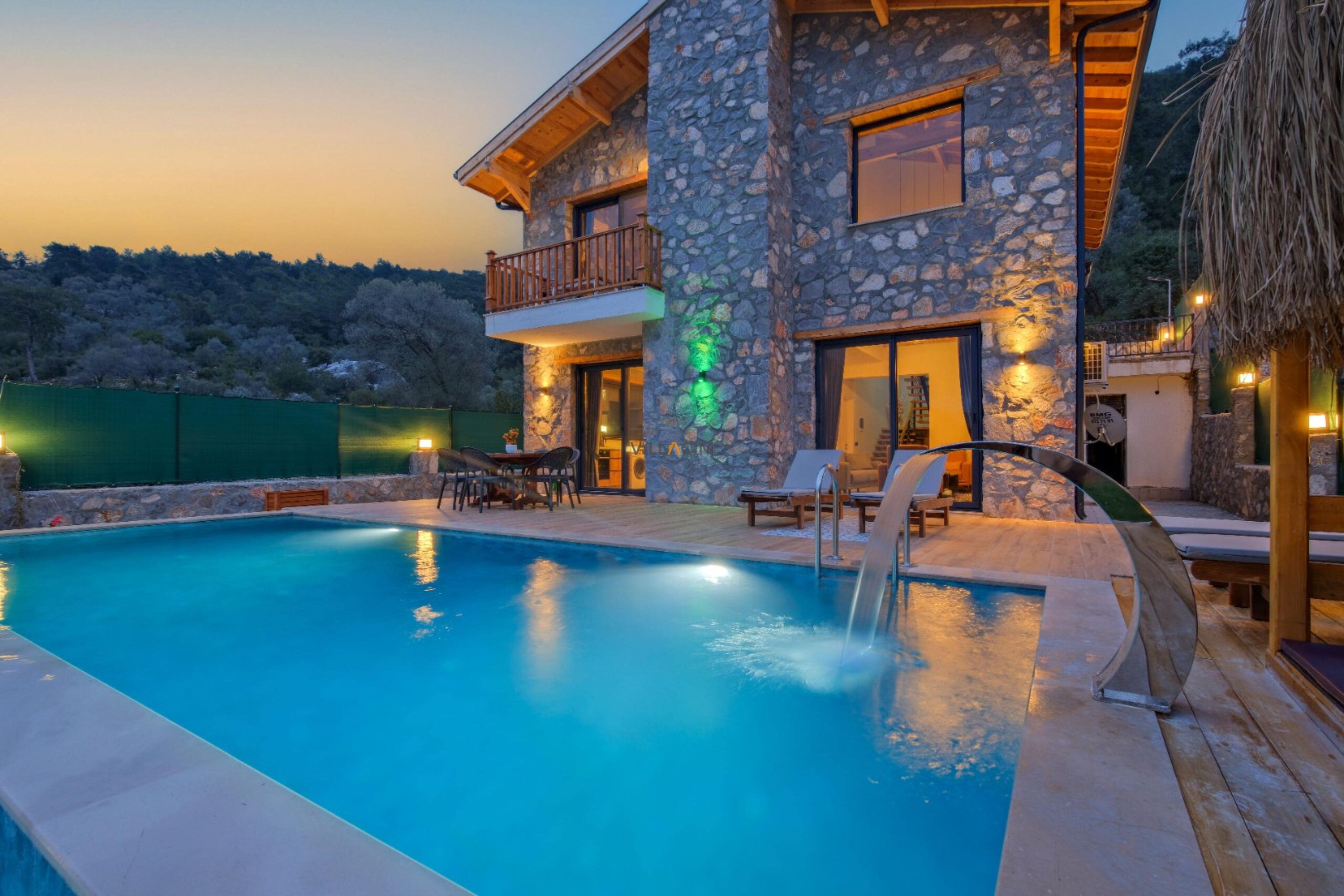 Doğanın Kalbinde Lüks ve Konfor: Gökkuşağı Villa