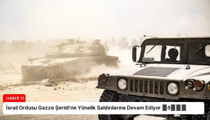 İsrail Ordusu Gazze Şeridi’ne Yönelik Saldırılarına Devam Ediyor ⏬👇