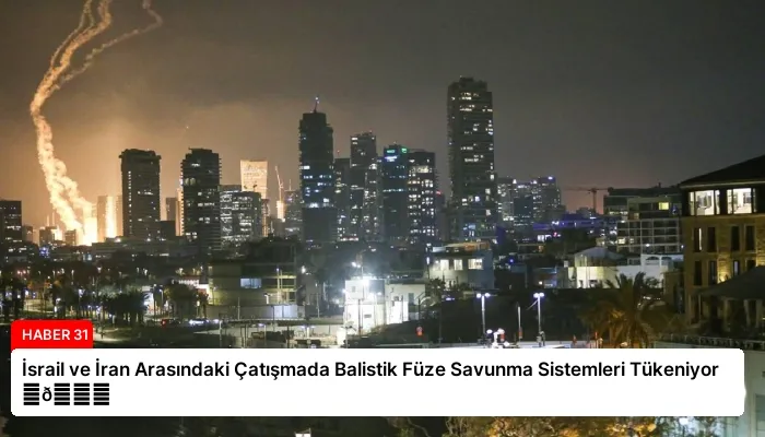 İsrail ve İran Arasındaki Çatışmada Balistik Füze Savunma Sistemleri Tükeniyor ⏬👇