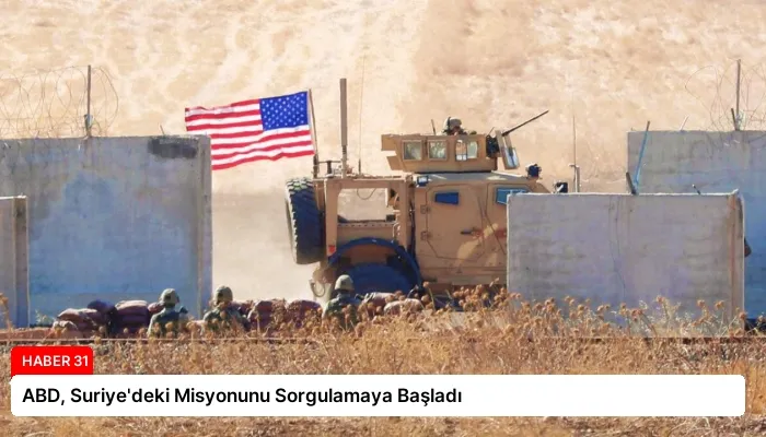 ABD, Suriye’deki Misyonunu Sorgulamaya Başladı