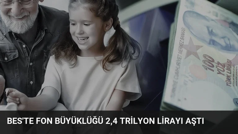 BES’te fon büyüklüğü 2,4 trilyon lirayı aştı