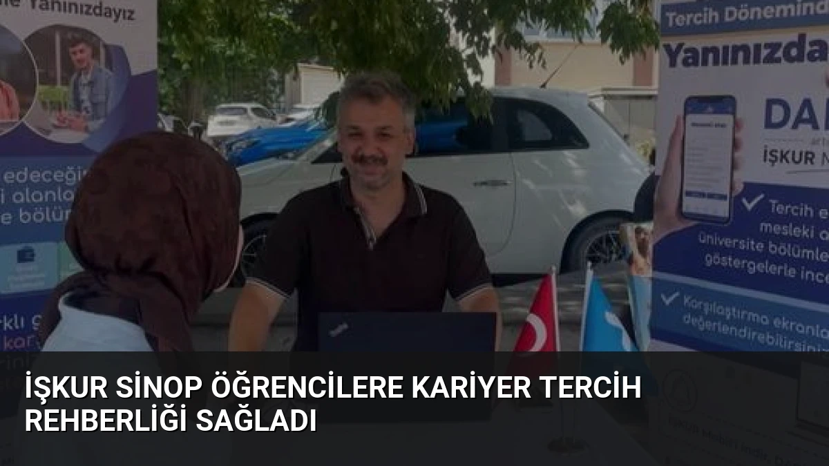 İŞKUR Sinop Öğrencilere Kariyer Tercih Rehberliği Sağladı