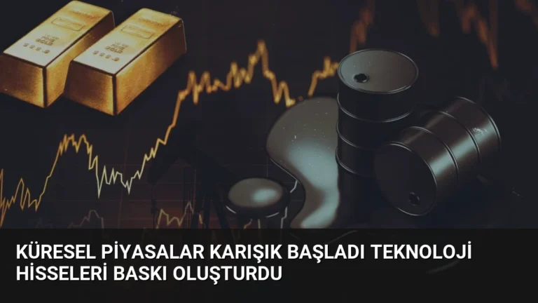 Küresel Piyasalar Karışık Başladı Teknoloji Hisseleri Baskı Oluşturdu